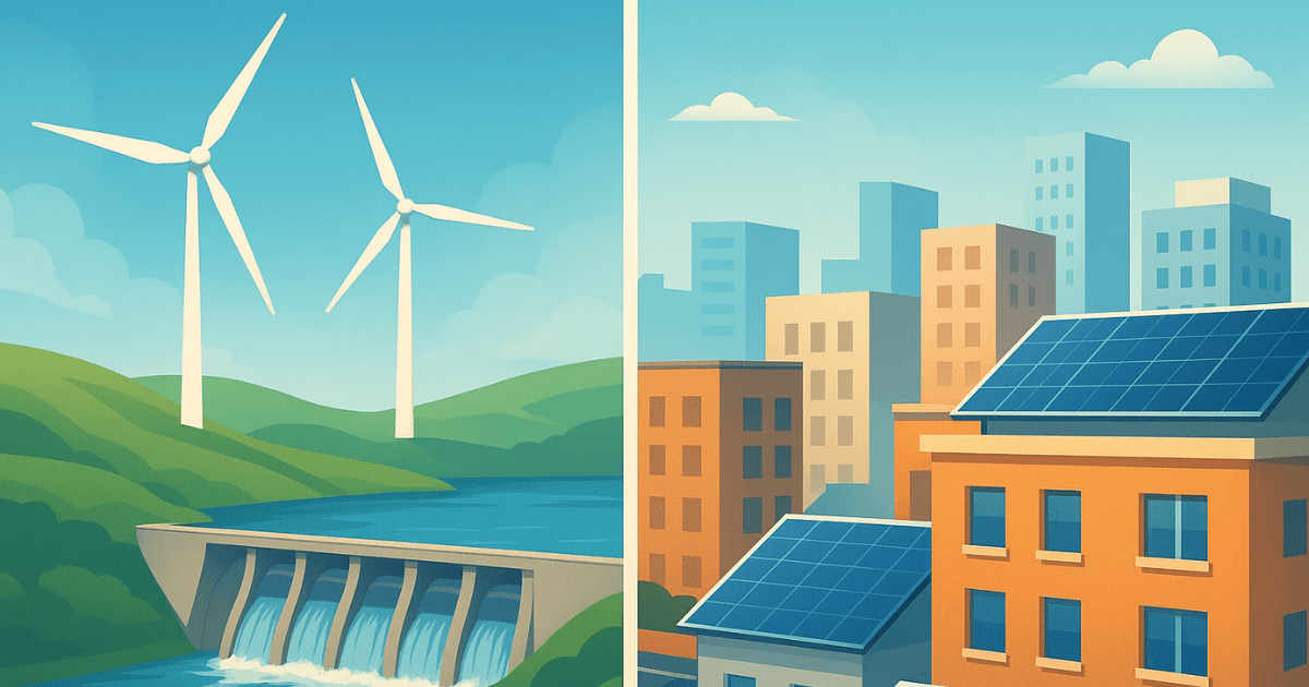 solar panels best over windmill